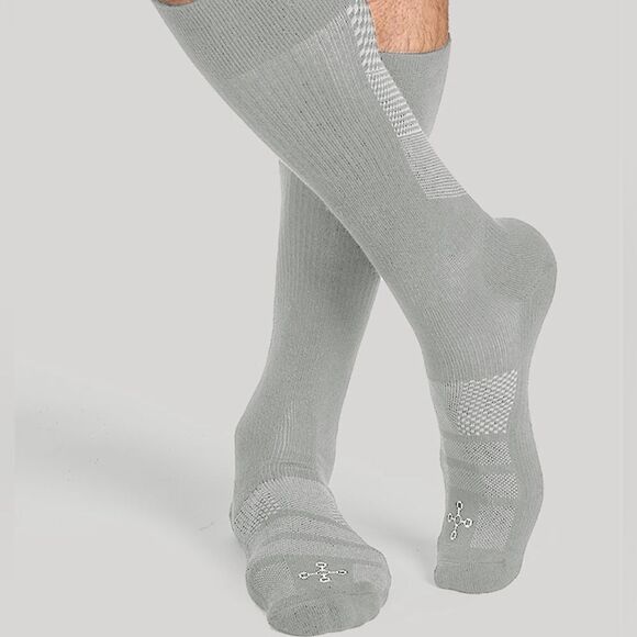 NWOP Tommie Copper Men’s Easy On Compression Socks Over The Calf - 2 Pair Large - Picture 4 of 12